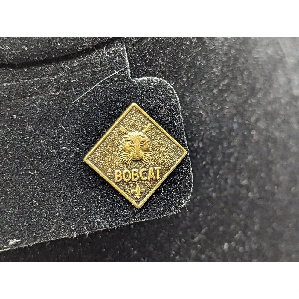 Vintage Bobcat Boy scout pin